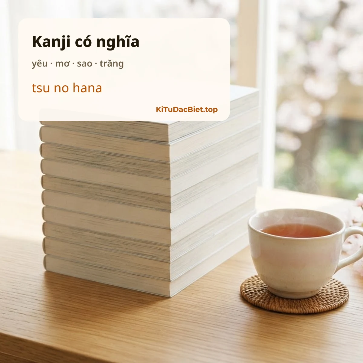 Kanji có nghĩa để ghép tên