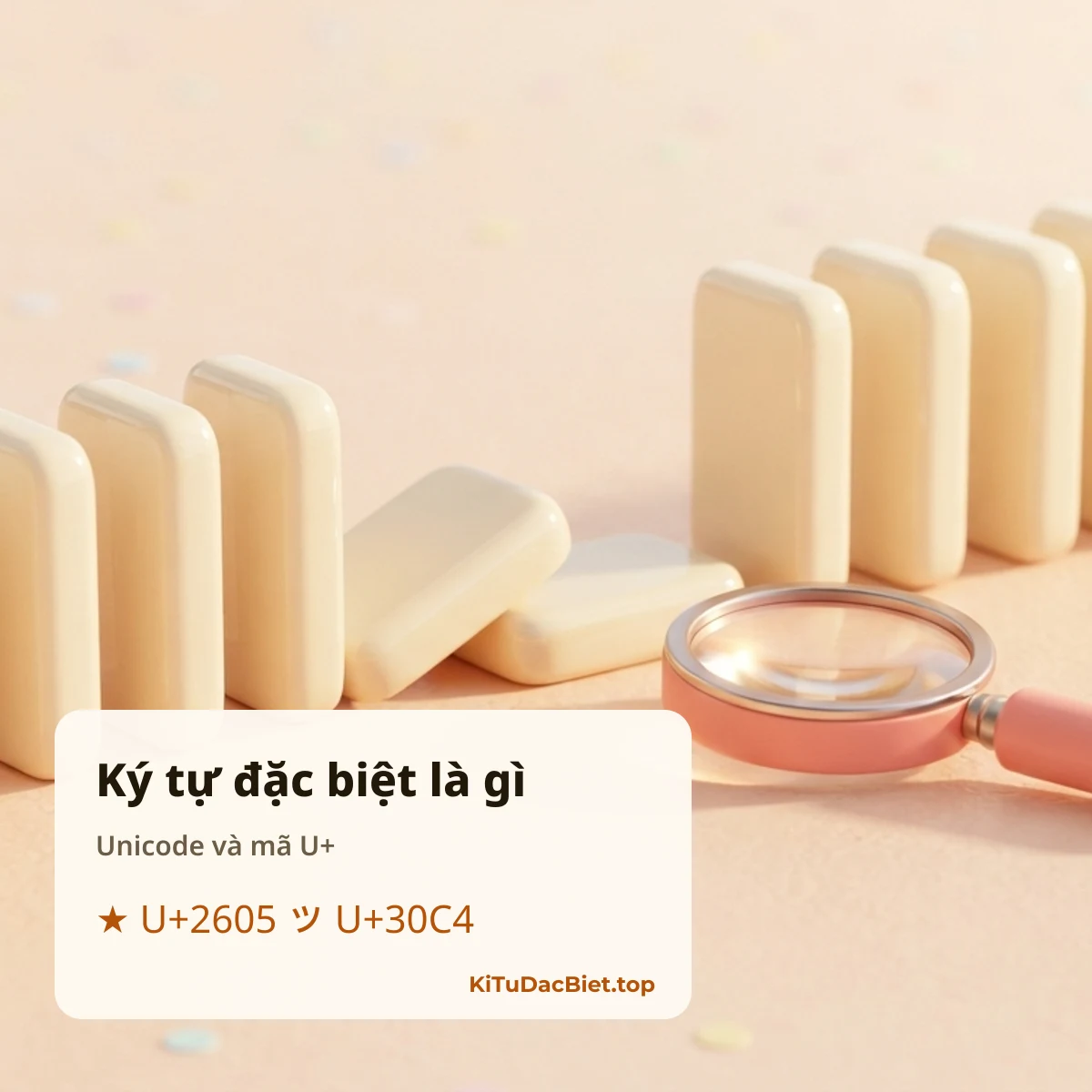 Ký tự đặc biệt là gì: chuẩn Unicode và mã U+